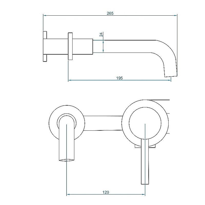 Смеситель для раковины RGW Shower Panels SP-47B 51140547-04 черный купить в интернет-магазине сантехники Sanbest
