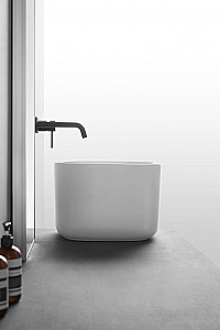 Раковина Abber Rechteck 40,5 AC2222 белая купить в интернет-магазине Sanbest