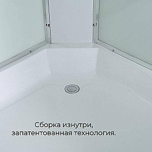 Душевая кабина AvaCan EM Серия EM3812 LED 120х80 с гидромассажем, с подсветкой купить в интернет-магазине Sanbest