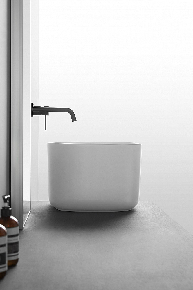 Раковина Abber Rechteck 40,5 AC2222 белая купить в интернет-магазине Sanbest