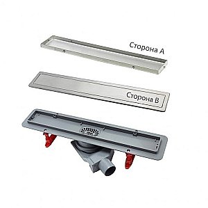 Душевой трап PESTAN Confluo Premium Line 300 матовый хром купить в интернет-магазине Sanbest