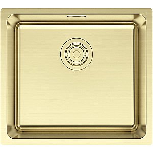 Кухонная мойка Paulmark Yuni 49 YU49-LG светлое золото купить в интернет-магазине сантехники Sanbest