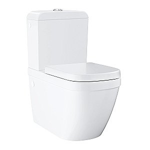 Унитаз Grohe Euro Ceramic 39338H 332 безободковый, с бачком, слив-торнадо купить в интернет-магазине Sanbest