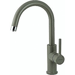 Смеситель для кухни Lemark Comfort LM3073PGS серый шелк купить в интернет-магазине сантехники Sanbest