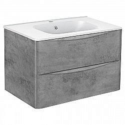 Тумба под раковину Paola 80 Серая купить в интернет-магазине сантехники Sanbest