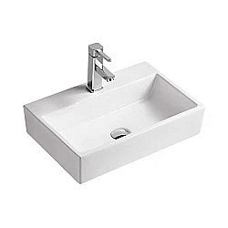 Раковина накладная/подвесная RGW GS-21 80121021-01 белый купить в интернет-магазине Sanbest