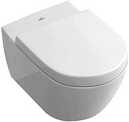 Унитаз подвесной Villeroy&Boch Subway 2.0 5614R001 альпийский белый, безободковый купить в интернет-магазине Sanbest
