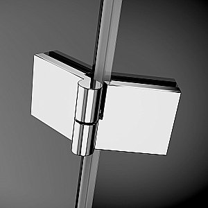 Душевой уголок Radaway Essenza New PTJ 80x80 стекло прозрачное/профиль хром купить в интернет-магазине Sanbest