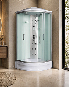 Душевая кабина RIVER DUNAY 24 100х100 купить в интернет-магазине Sanbest