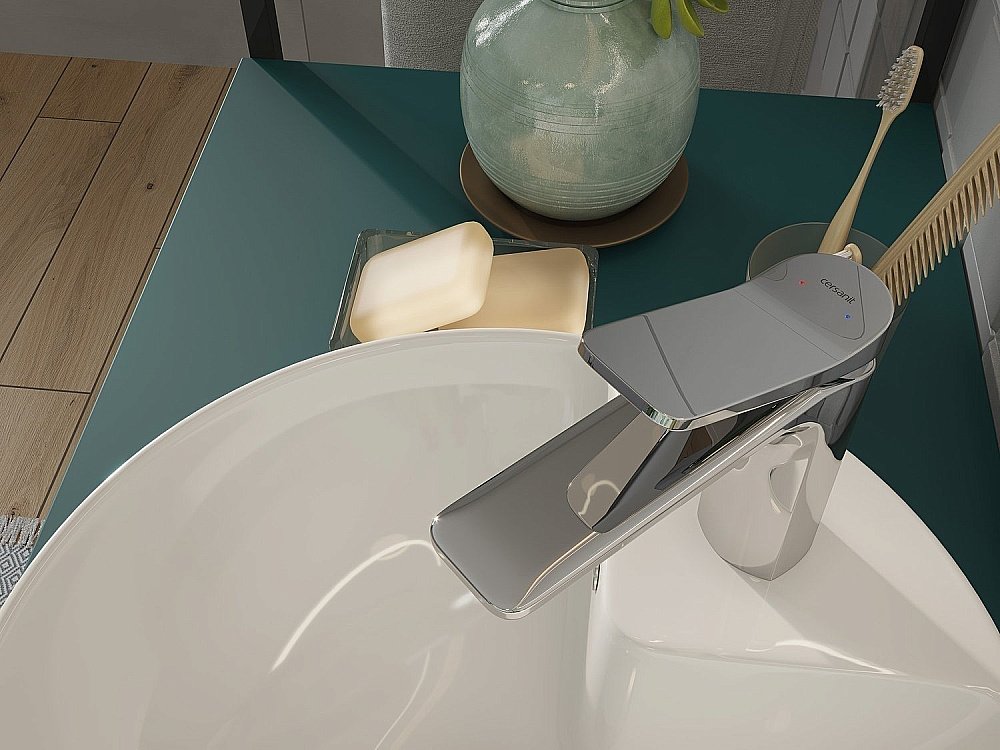 Смеситель для раковины Cersanit ODRA 63050 купить в интернет-магазине сантехники Sanbest