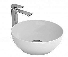 Раковина накладная Bien Motto 38 MTLG03802FD0W5000 белая купить в интернет-магазине Sanbest