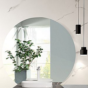 Зеркало Black&White Universe 130 U915.MR в ванную от интернет-магазине сантехники Sanbest