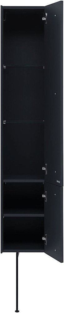 Пенал Allen Brau Reality 30 антрацит матовый для ванной в интернет-магазине сантехники Sanbest