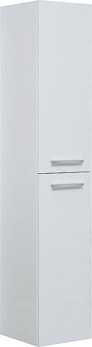 Шкаф-пенал Aquanet Nova 242261 35 белый для ванной в интернет-магазине сантехники Sanbest