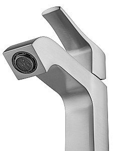 Смеситель для раковины WONZON & WOGHAND FLEX, Брашированный никель (WW-88018072-BN) купить в интернет-магазине сантехники Sanbest