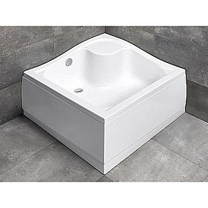 Душевой поддон Radaway Korfu C 4C88400-03 80х80 белый купить в интернет-магазине Sanbest