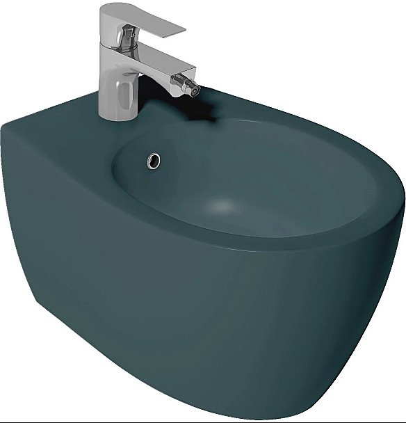 Биде подвесное ISVEA Sentimenti Neo 10AR41010SV-2P изумрудный матовый купить в интернет-магазине Sanbest