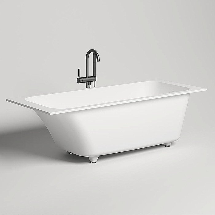 Ванна Salini Orlanda S-Sense 170x80 102016G белая купить в интернет-магазине Sanbest