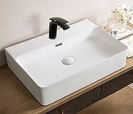 Раковина накладная Gid Geometrico 60 N9256 51172 белая купить в интернет-магазине Sanbest