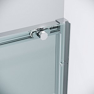 Душевая дверь Grossman Style 110 100.K33.05.110.10.00 стекло прозрачное/профиль хром купить в интернет-магазине Sanbest