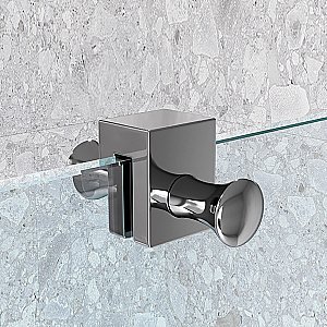 Крючок для душевых уголков WasserKraft K-423 хром купить в интернет-магазине сантехники Sanbest