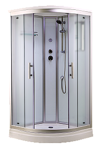 Душевая кабина Timo Standart Т-6601 Silver Fabric 100х100 купить в интернет-магазине Sanbest