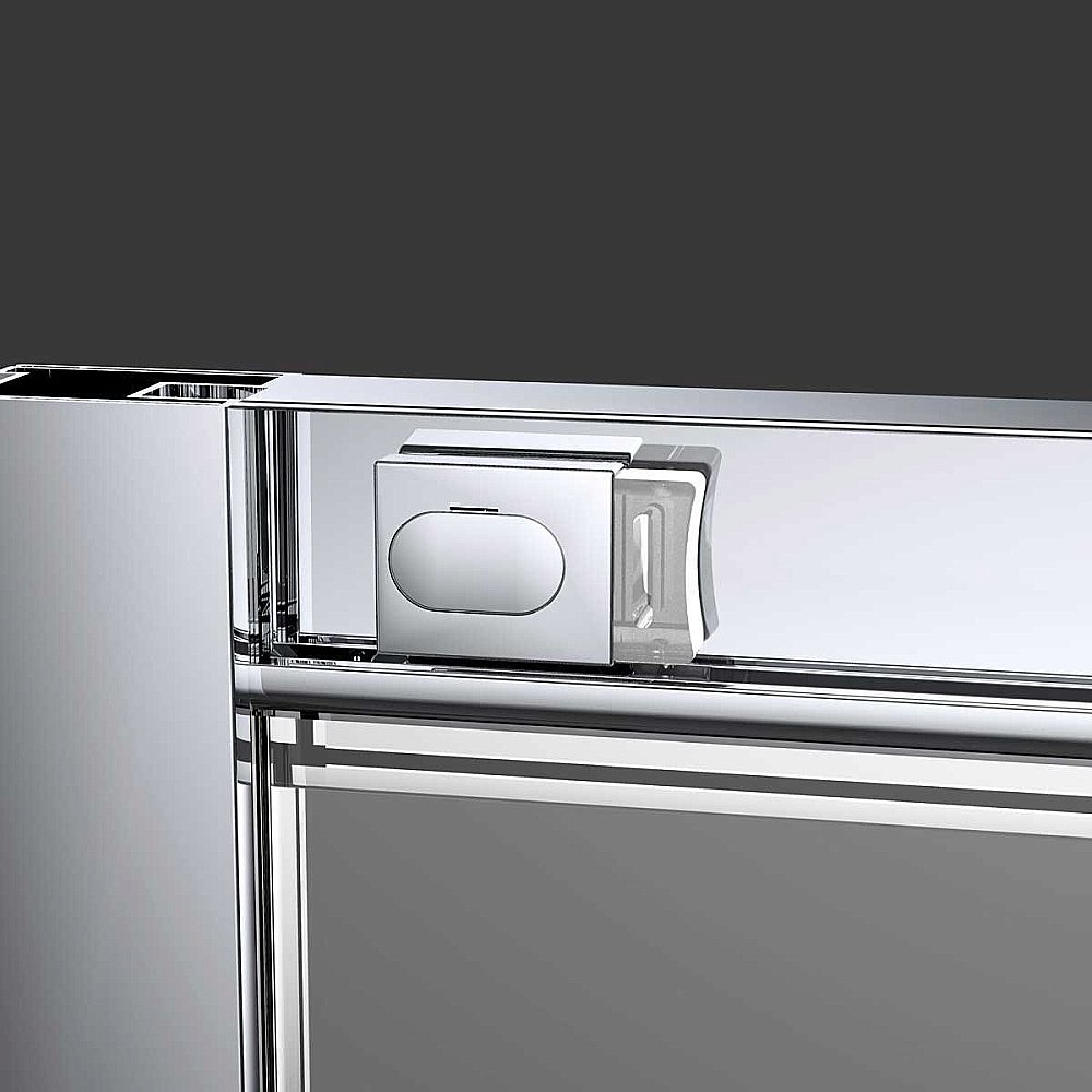 Душевая дверь Vincea ALPHA VDS-3AL 110 хром/текстурное купить в интернет-магазине Sanbest