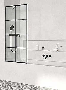 Шторка для ванны Radaway Modo New Black PNJ Factory 70 купить в интернет-магазине Sanbest