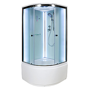 Душевая кабина AvaCan D Серия D511 S LED 110x110 с электрикой, с подсветкой купить в интернет-магазине Sanbest