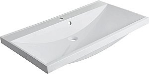 Тумба с раковиной Aquanet Нота New 90 344145+284114 дуб веллингтон табак для ванной в интернет-магазине Sanbest