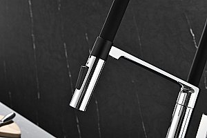 Смеситель для кухни Paulmark Barrel Ba214029-CR хром купить в интернет-магазине сантехники Sanbest