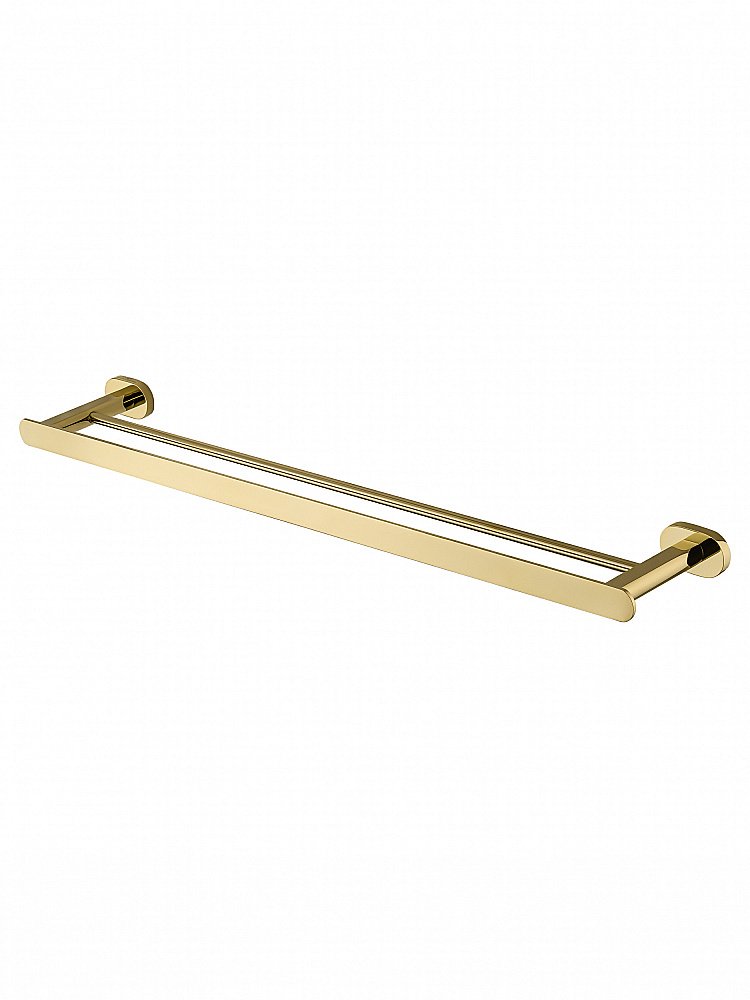 Полотенцедержатель двойной WONZON & WOGHAND FIRST WW-8411-LG золото глянцевое купить в интернет-магазине сантехники Sanbest