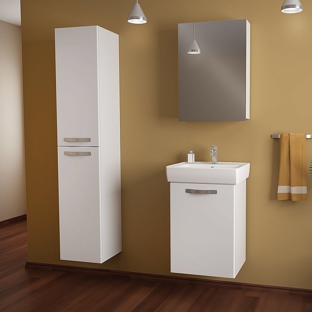 Шкаф зеркальный Dreja Almi 50 купить в интернет-магазине сантехники Sanbest