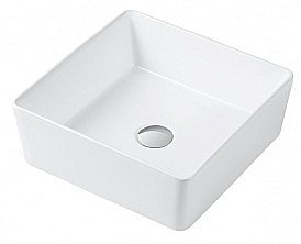 Раковина накладная Orange 39 B02-385w белая купить в интернет-магазине Sanbest