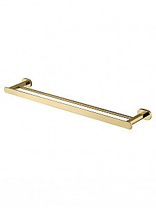 Полотенцедержатель двойной WONZON & WOGHAND FIRST WW-8411-LG золото глянцевое купить в интернет-магазине сантехники Sanbest