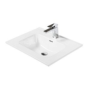 Тумба с раковиной BelBagno ETNA H60 2C 70 Bianco Lucido для ванной в интернет-магазине Sanbest