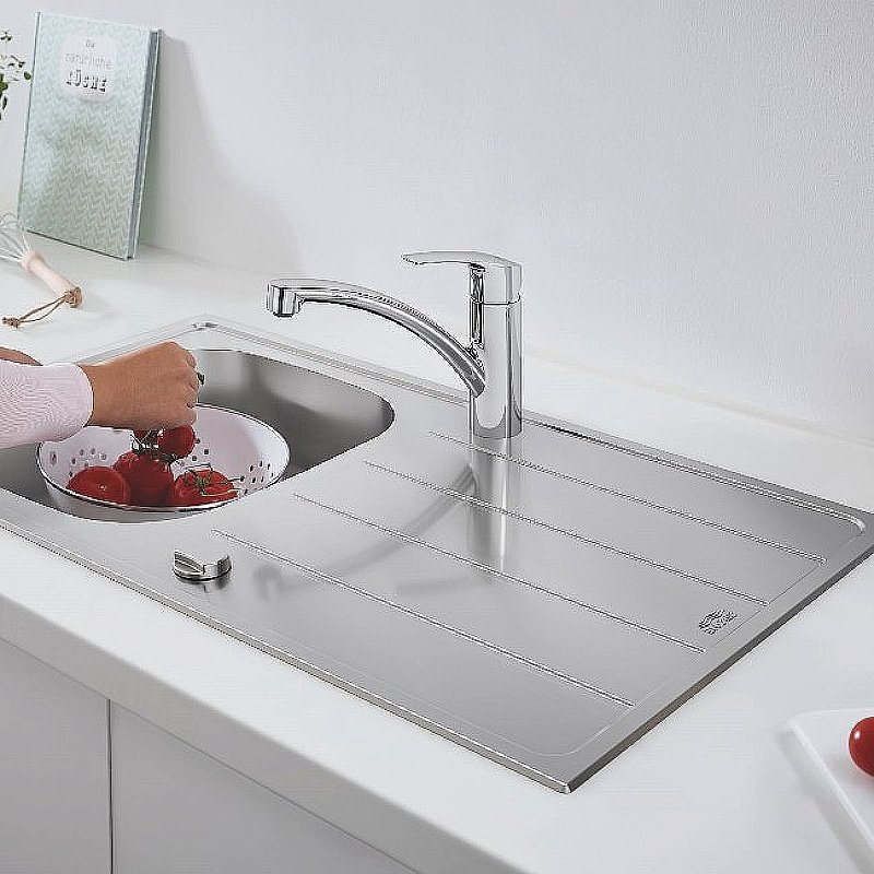 Смеситель для кухни Grohe Eurosmart 33281003 хром купить в интернет-магазине сантехники Sanbest