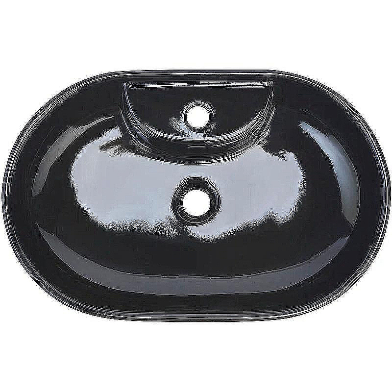 Раковина beWash Bogen 60 88611106 черная глянцевая купить в интернет-магазине Sanbest