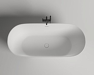 Ванна Salini MONA S-Stone 179х80 102921M белая матовая купить в интернет-магазине Sanbest