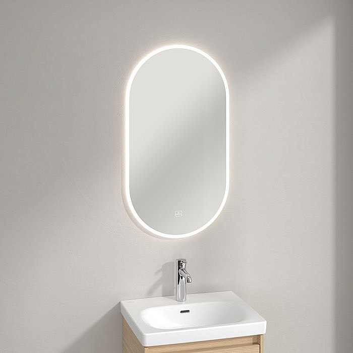 Зеркало Villeroy&Boch More to See Lite+ A4855000 50x90 в ванную от интернет-магазине сантехники Sanbest