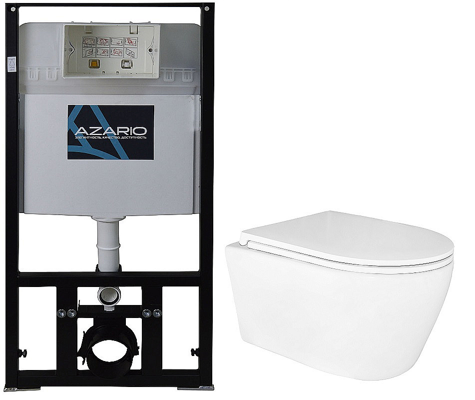 Инсталляция для унитаза Azario AZ-8010-1000 купить в интернет-магазине сантехники Sanbest