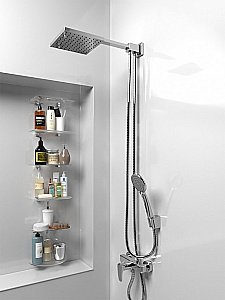 Верхний душ PAINI Milano 50CR759TCASQET9 хром купить в интернет-магазине сантехники Sanbest