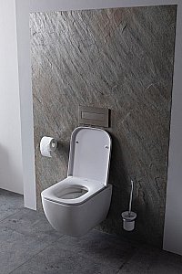 Унитаз Allen Brau Infinity 4.21004.20 безободковый, с крышкой микролифт, белый купить в интернет-магазине Sanbest