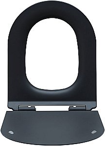 Унитаз подвесной Aquanet Rimless Cetus-GW BL-102N-WHT серый с крышкой микролифт, безободковый купить в интернет-магазине Sanbest