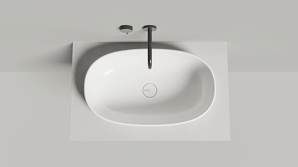 Раковина Salini GRECA S-Stone 1803201M 65 белая купить в интернет-магазине Sanbest