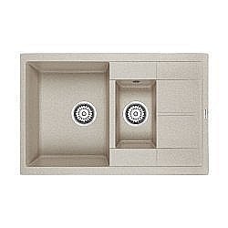 Мойка кухонная Paulmark Feste PM237850-BE Бежевая купить в интернет-магазине сантехники Sanbest