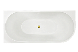 Акриловая ванна Royal Bath NERO RB710300-GD 150х75 белый купить в интернет-магазине Sanbest