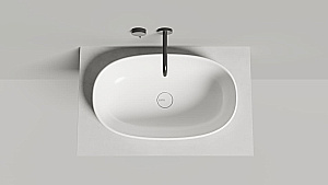 Раковина Salini GRECA S-Stone 1803201M 65 белая купить в интернет-магазине Sanbest