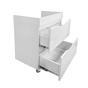 Тумба с раковиной Loranto Santorini 80 CS00105573 белая для ванной в интернет-магазине Sanbest