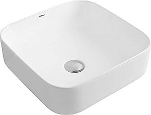 Раковина накладная Aquanet City-1 39 211280 белая купить в интернет-магазине Sanbest